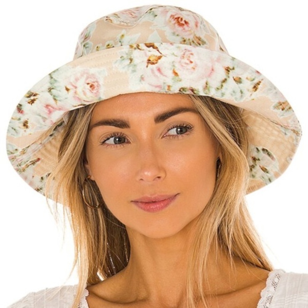 Anthropologie Loeffler Randal Ivy Bucket Hat